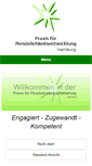 Mobile Screenshot of pfp-hamburg.de